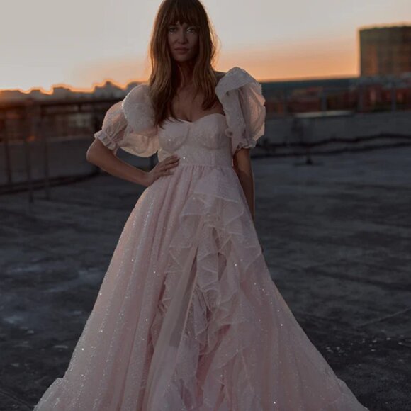 selkie the sparkling rose in bloom gown size L - Picture 8 of 8